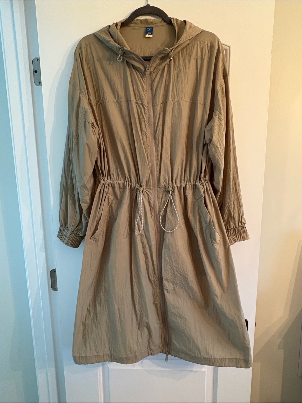 Lightweight Hooded Sage Green Jacket